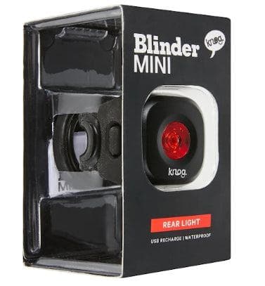 Knog Blinder Mini Dot Rear Bicycle MTB Road Bike Light - Black