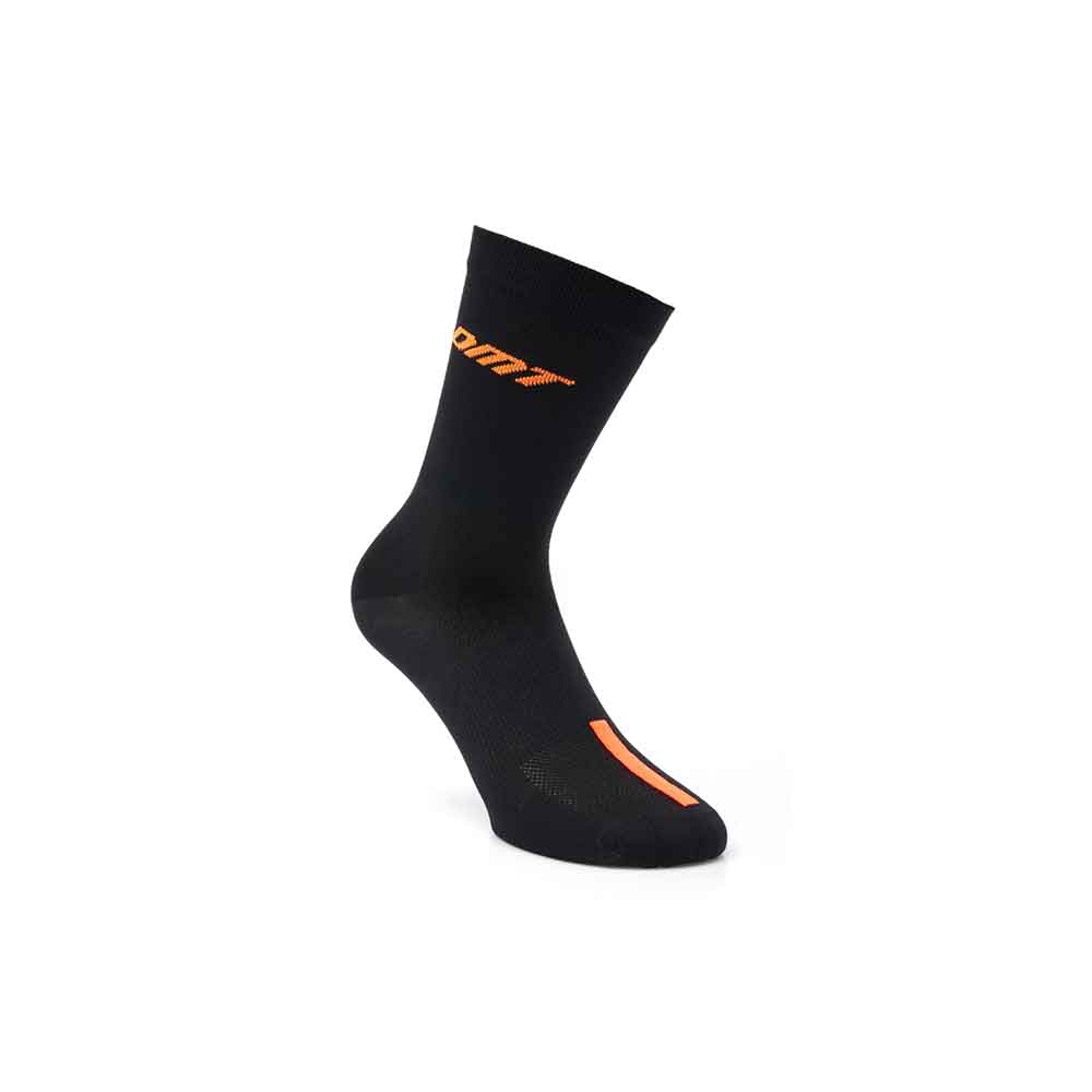 dmt-shoes-classic-race-sock-black/orange-l/xl