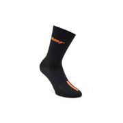 dmt-shoes-classic-race-sock-black/orange-s/m