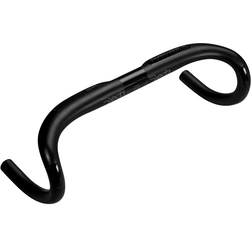 Deda Superzero DCR Alloy Handlebar - 46cm - Polish On Black DCR