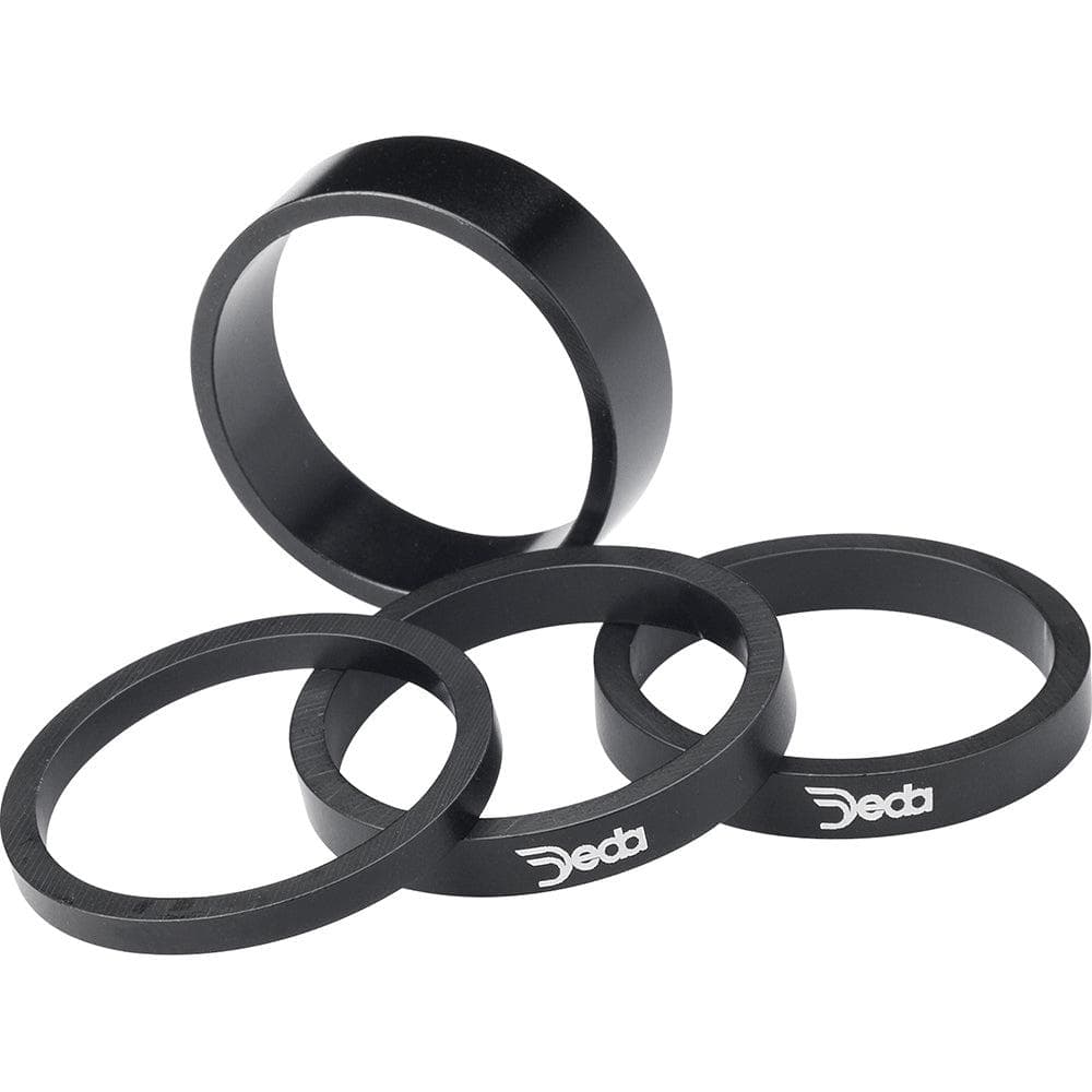 Deda Elementi Deda Alloy Black Spacer 1 1/8 (10 Pack)