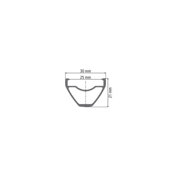 DT Swiss E 512 Sleeve-joined disc-specific 32 hole Presta-drilled black - 29 inch