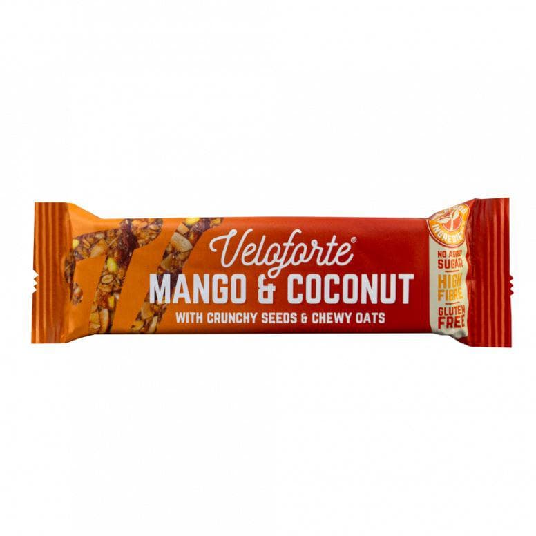 Veloforte Oat Snack Bars - Mango & Coconut