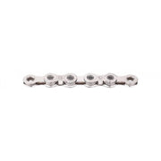 KMC X12 Waxed Chain - Silver - 126L