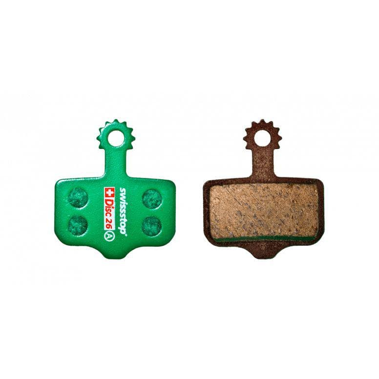 SwissStop D26 Disc C - Avid Elixir 9, 7, 5, 3, 1, CR, R, SRAM XX, XO,  - Green