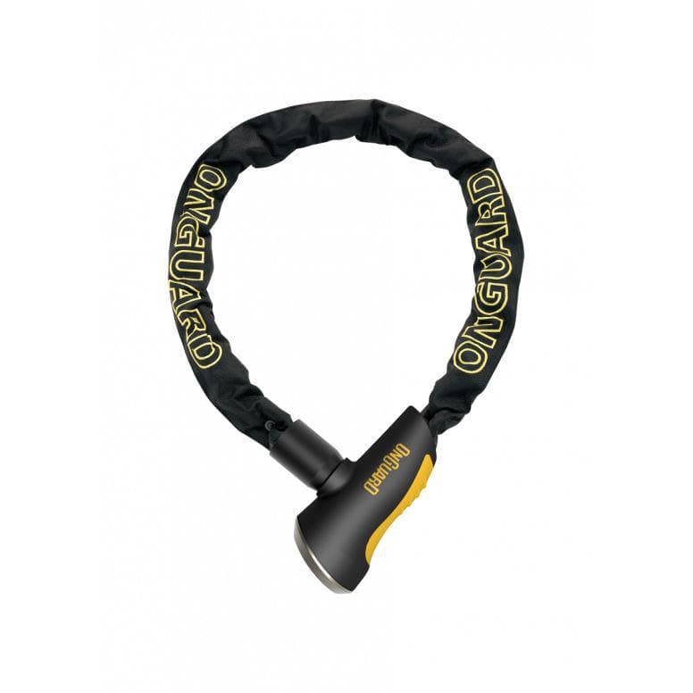 OnGuard Mastiff LD Chain Lock - Black/Yellow - 110cm