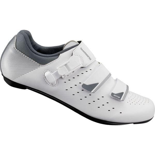 Shimano RP3 (RP301) SPD-SL Shoes, White, Size 48