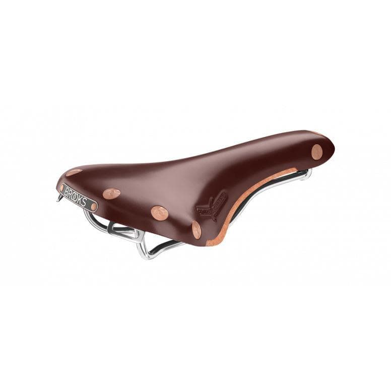 Brooks Swift Std Brown Mens Road Saddle - 150mm