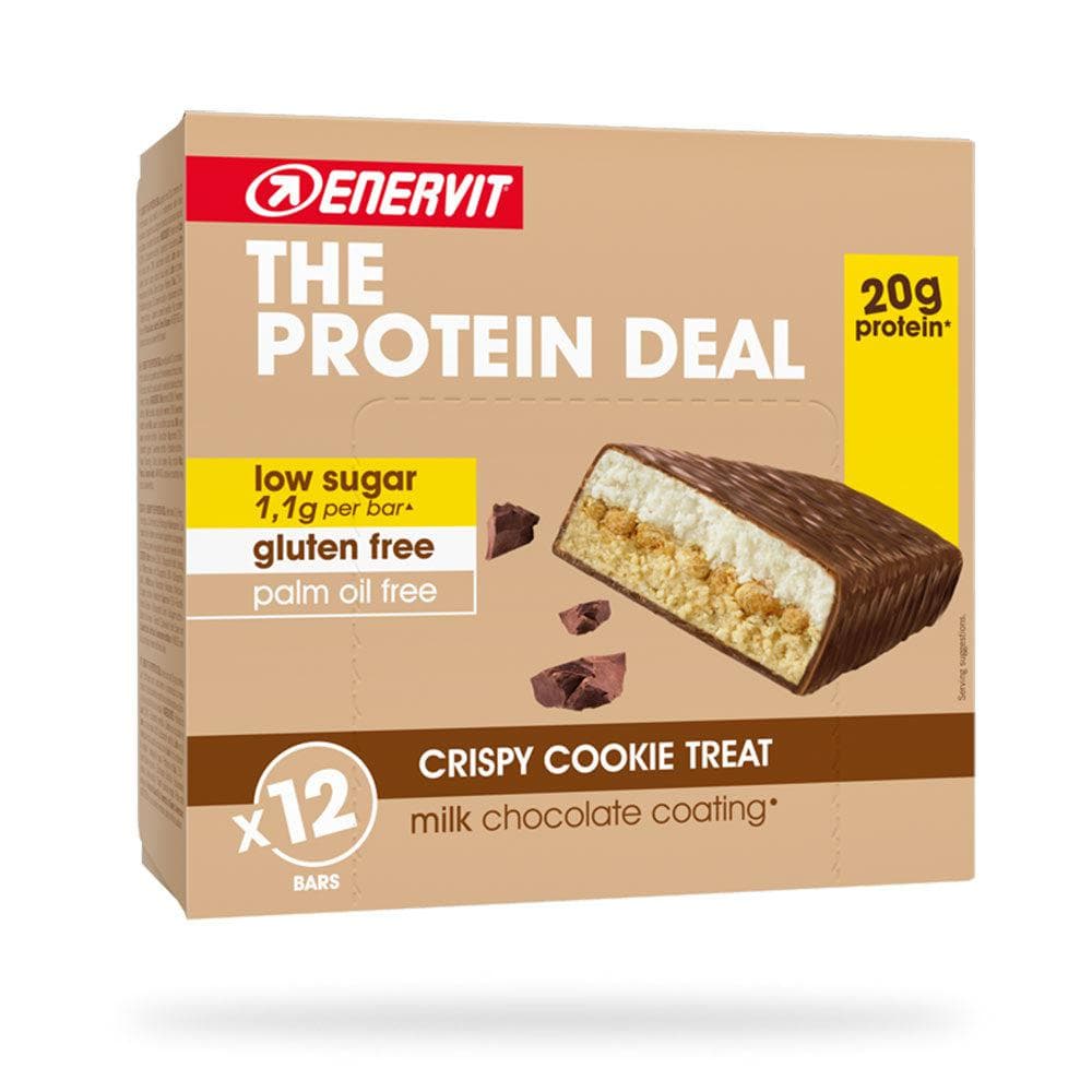 enervit-protein-deal-bar,-crispy-cookie-treat,--4-boxes-of-12-bars