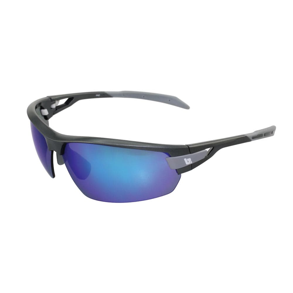 BZ Optics PHO Bi-focal Blue Mirror Glasses Graphite +2.00
