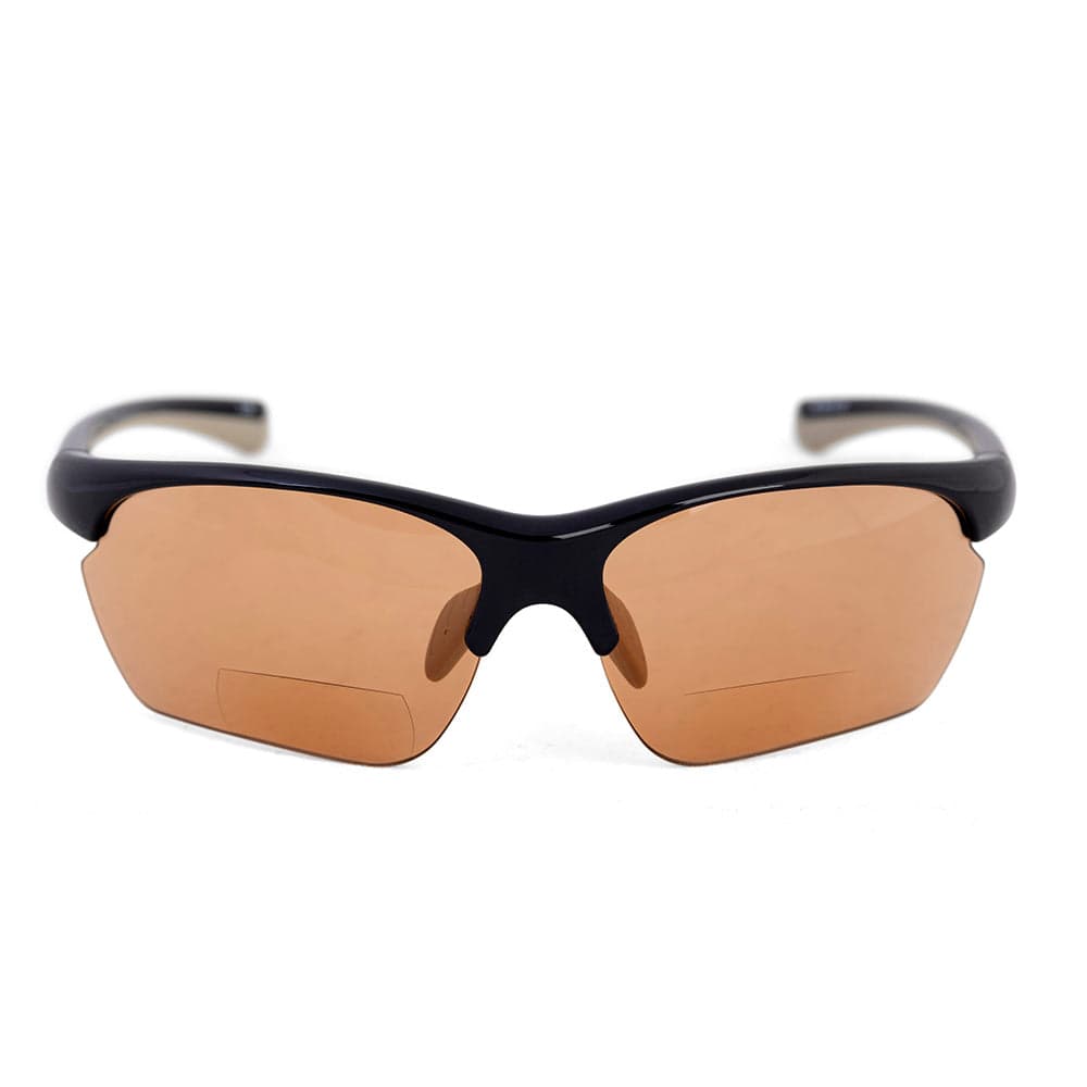 BZ Optics LJM HD Photochromic Bifocal Glasses Black/Grey +2.00