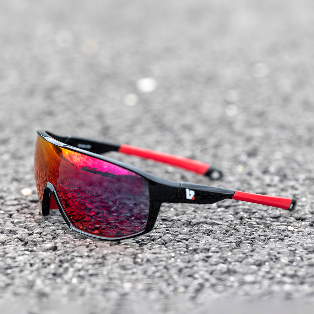BZ Optics RST Red Mirror One Size Black/Red