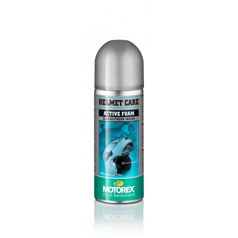 Motorex Helmet Care Spray - Silver/Green