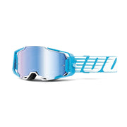 100% Armega Goggle Sky / Mirror Blue Lens