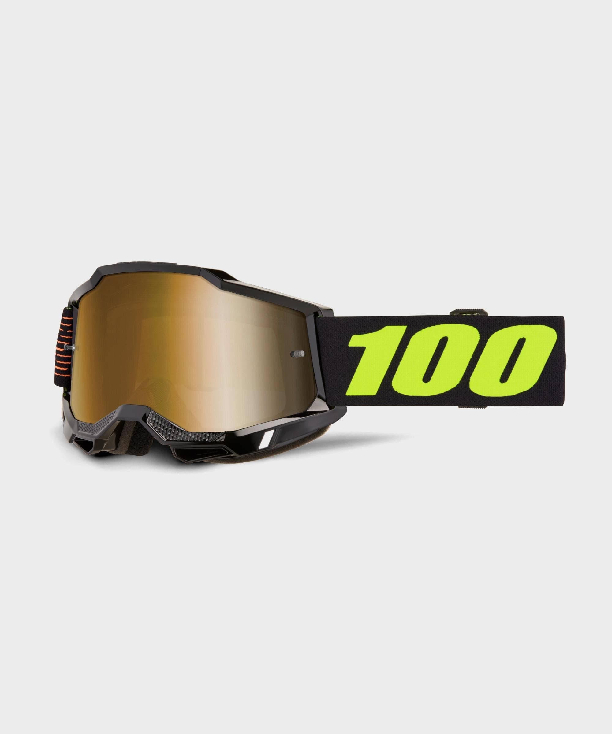 100% Accuri 2 Goggle Fairbanks / Mirror Ture Gold Lens