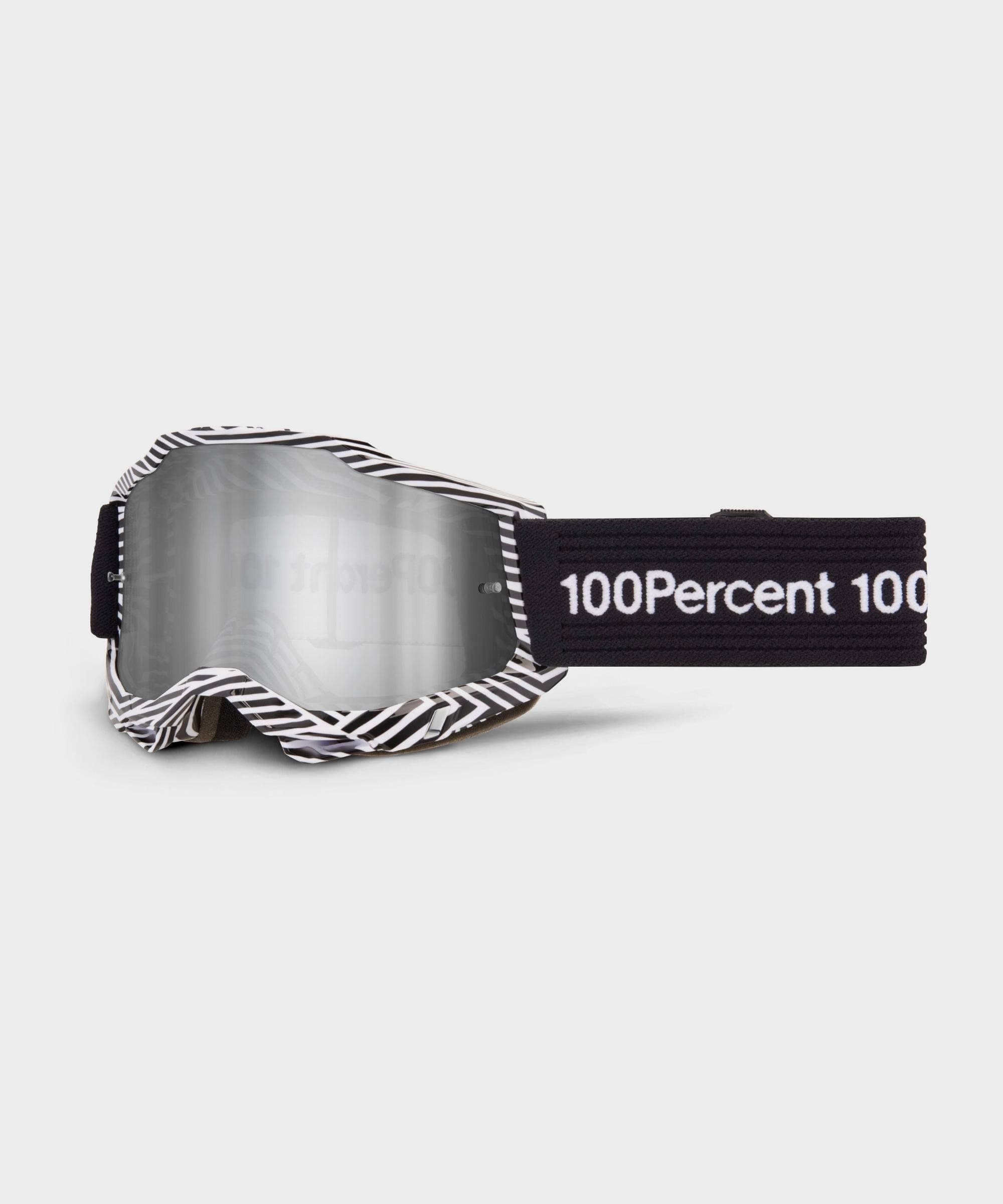 100% Accuri 2 Goggle Samba / Mirror Silver Lens