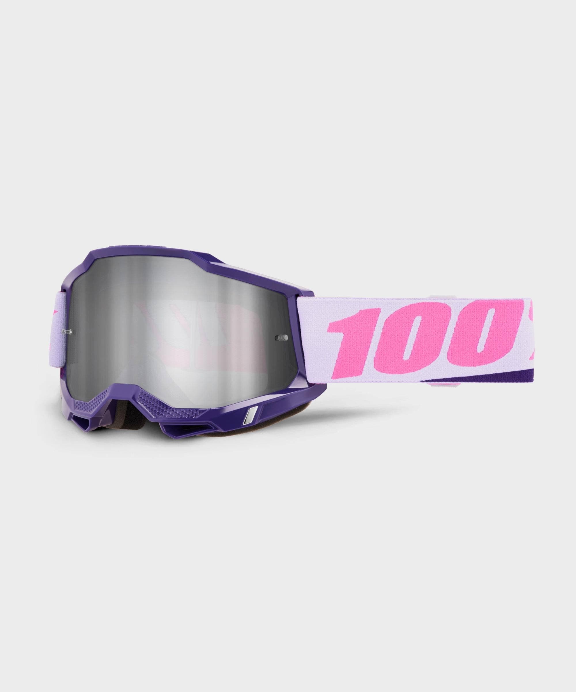 100% Accuri 2 Goggle Yumiko / Mirror Silver Lens