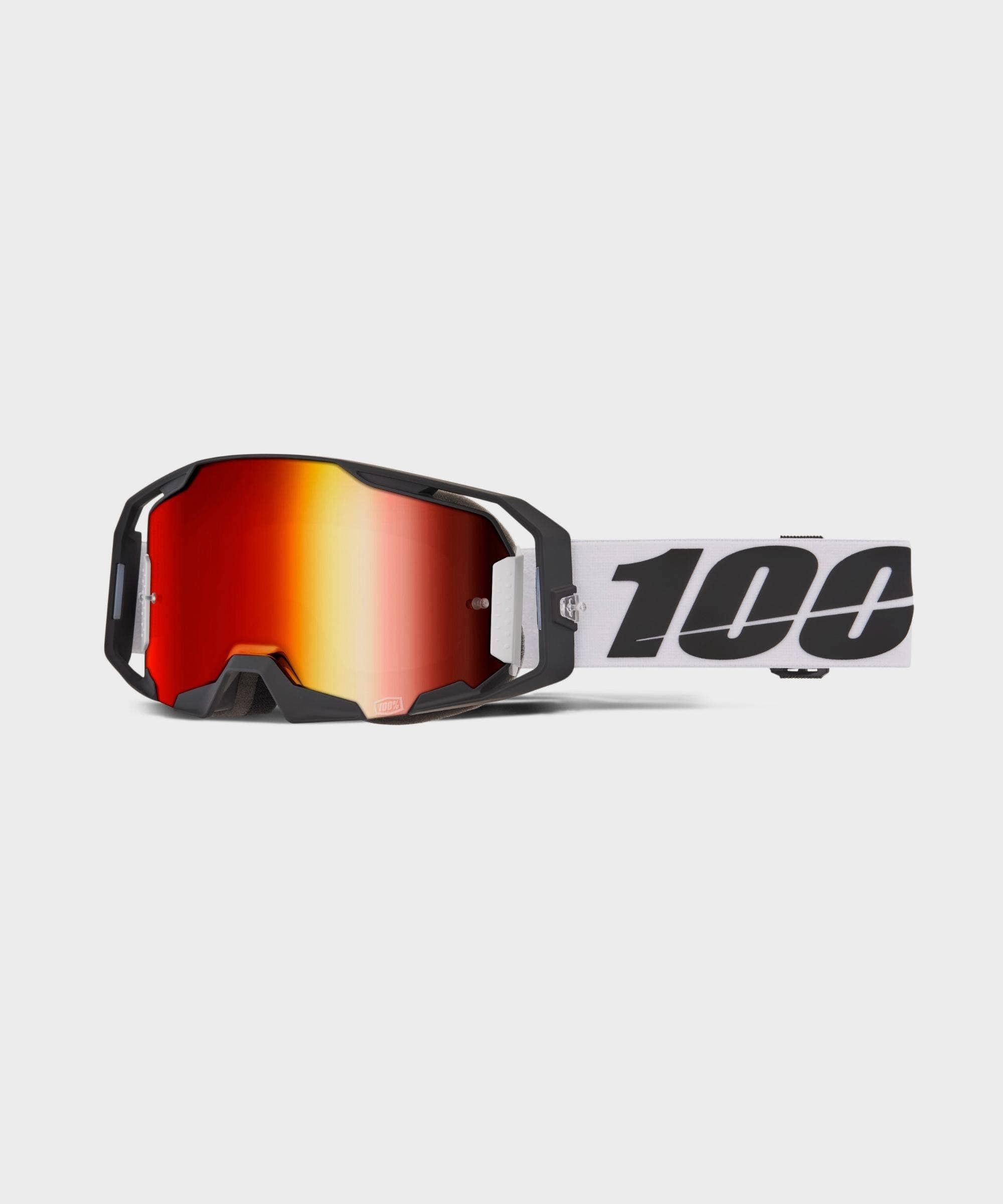 100% Armatic Goggles Caldwell / Mirror Red Lens