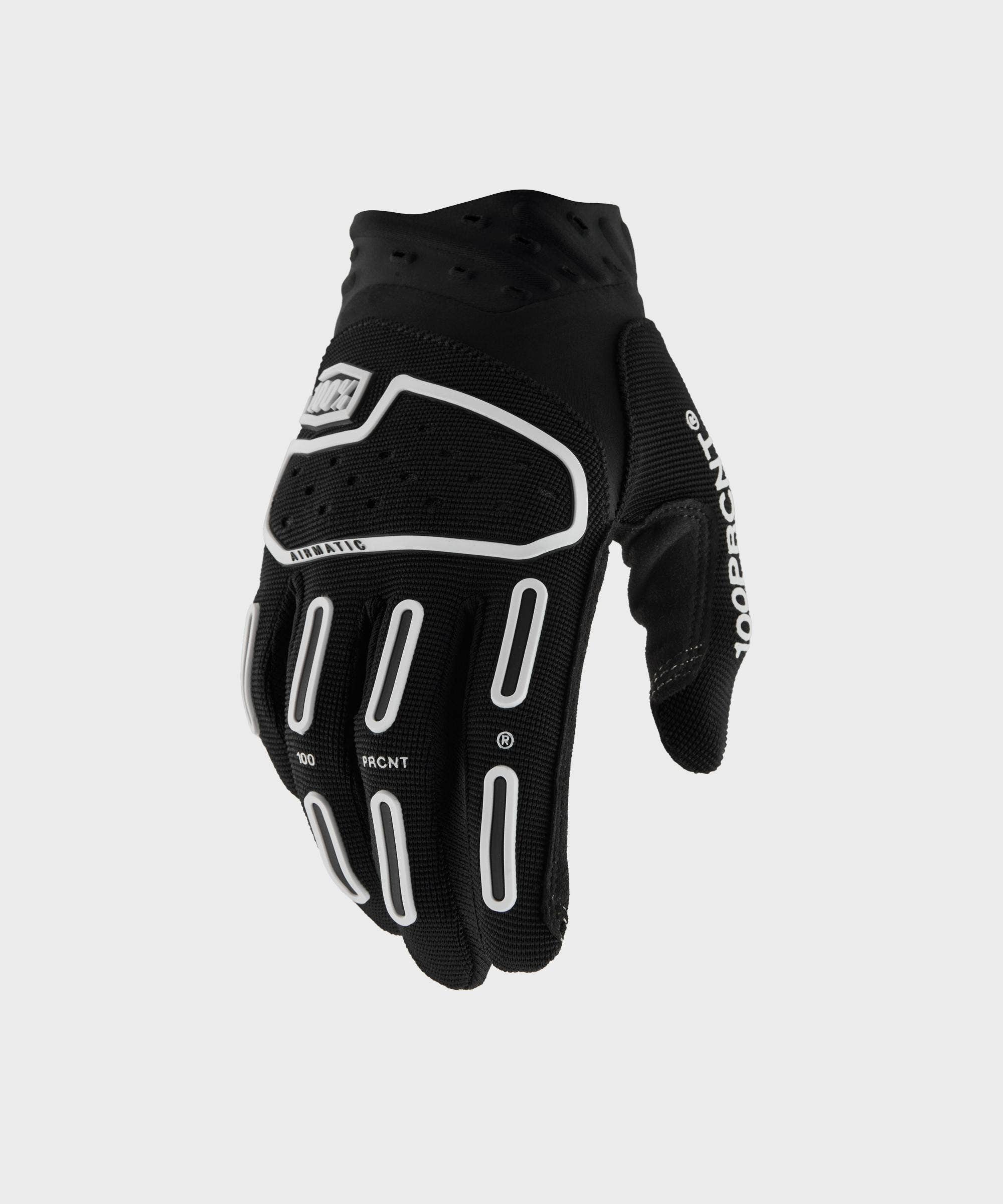 100% Airmatic Youth Gloves Black L