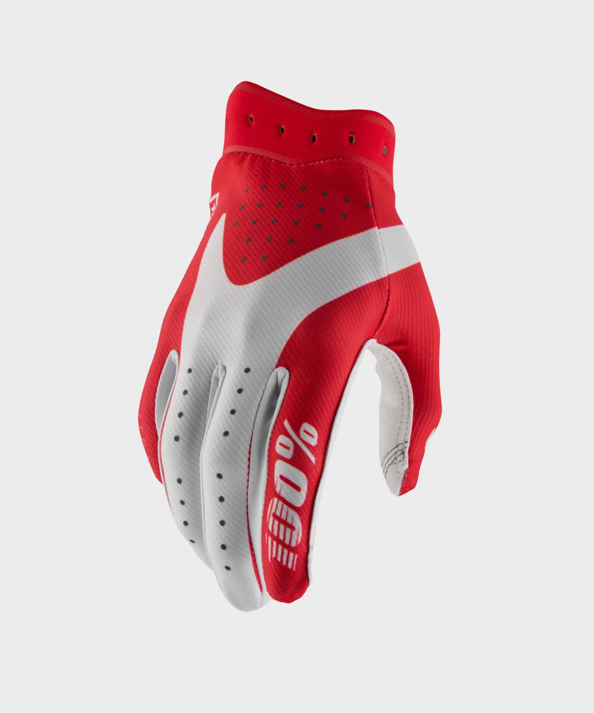 100% iTRACK Glove Red S
