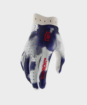 100% iTRACK Glove Blue / White S