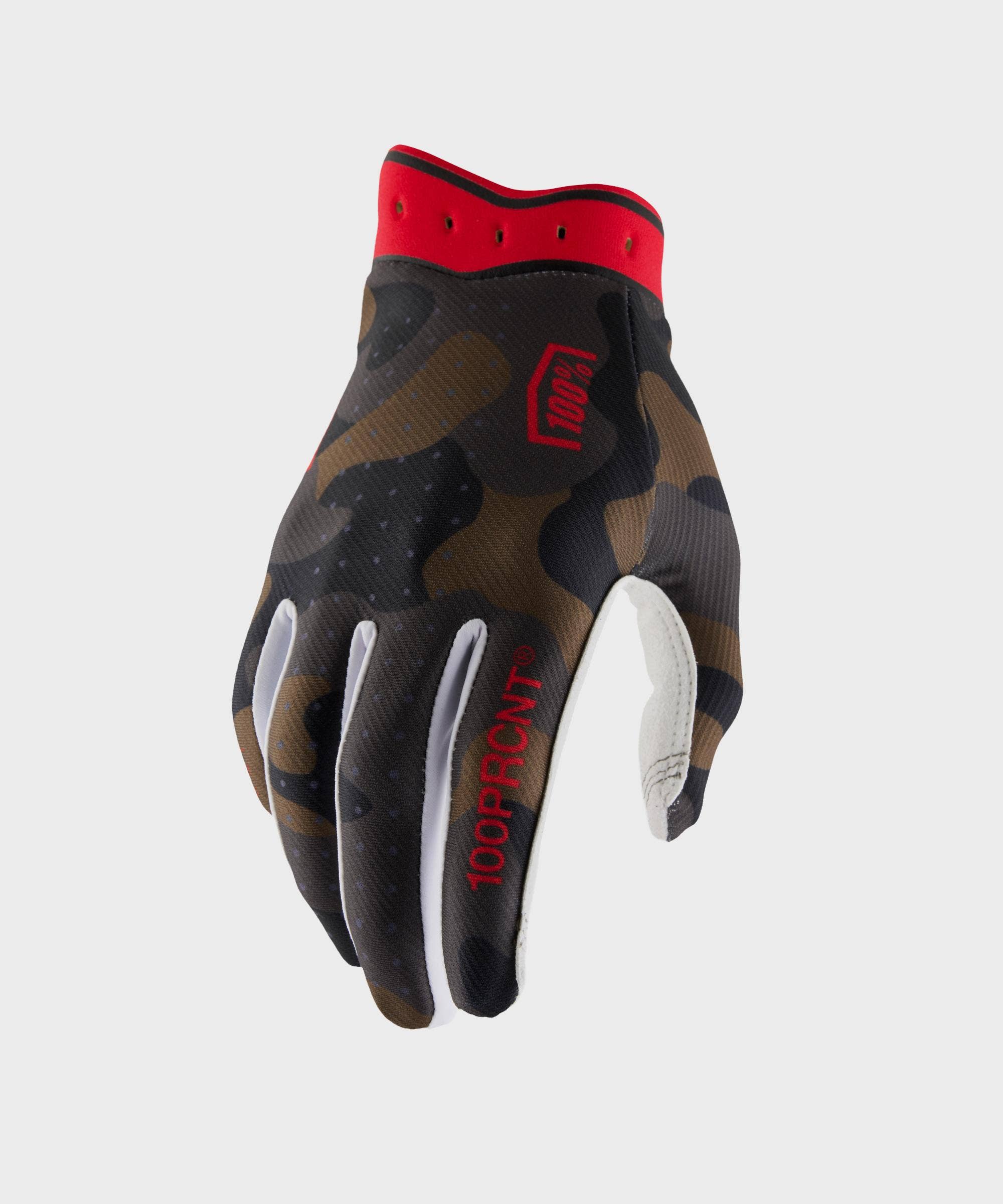 100% iTRACK Glove Camo XL