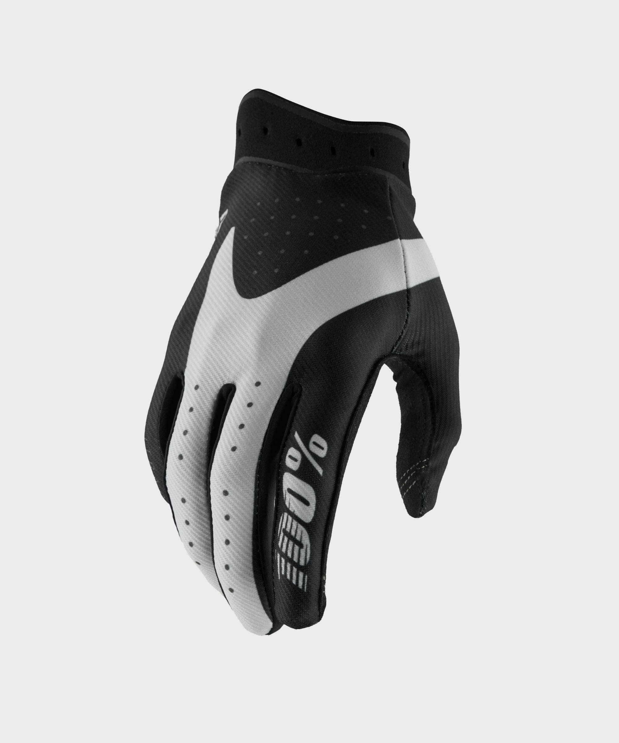 100% iTRACK Youth Glove Black M