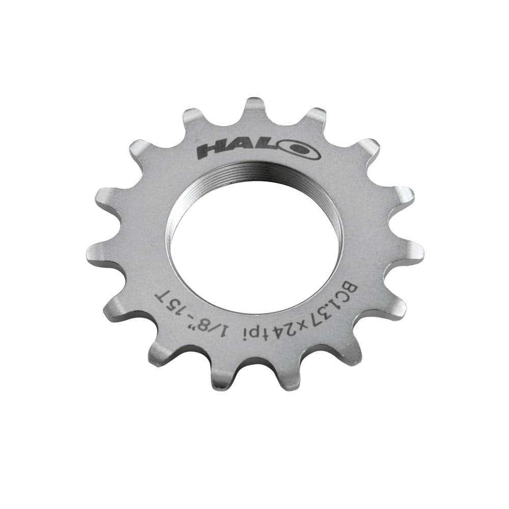 Halo Fixed Sprockets Chrome 15T
