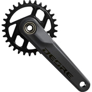 Shimano Deore FC-M6200 Deore chainset; 12-speed; 175 mm; 55 mm chainline; 30T