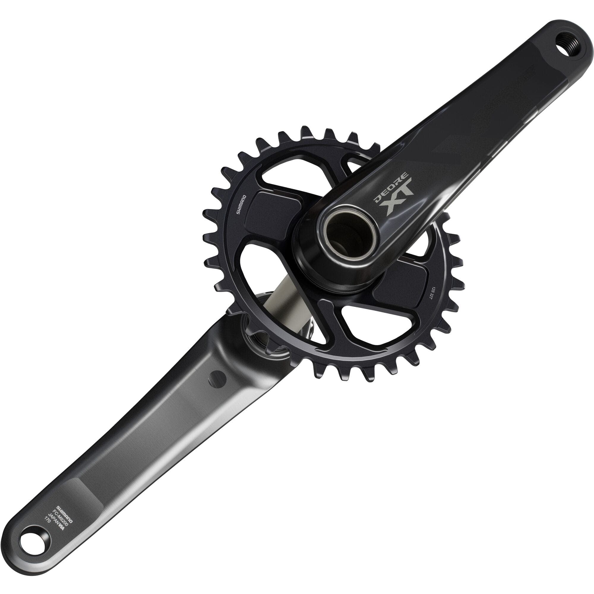 Shimano Deore XT FC-M8200 XT Crank set without ring, 12-speed, 55mm chainline, 165mm