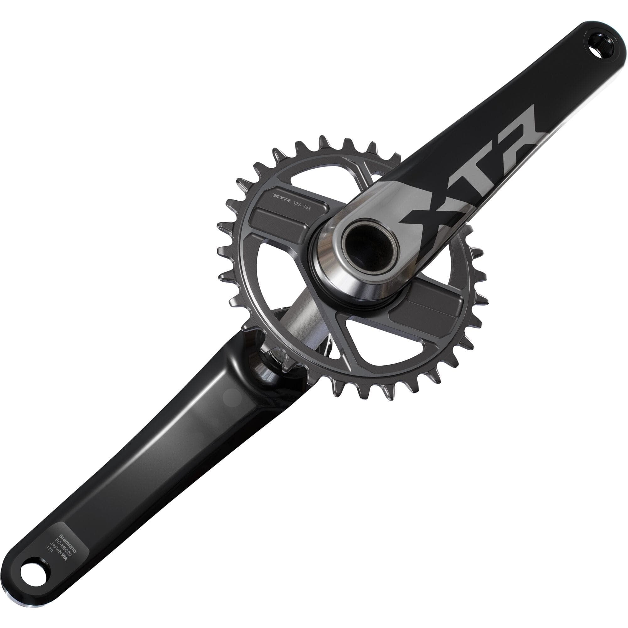 Shimano XTR FC-M9220 XTR crank set without ring, 55mm chain line, 12-speed, 175mm