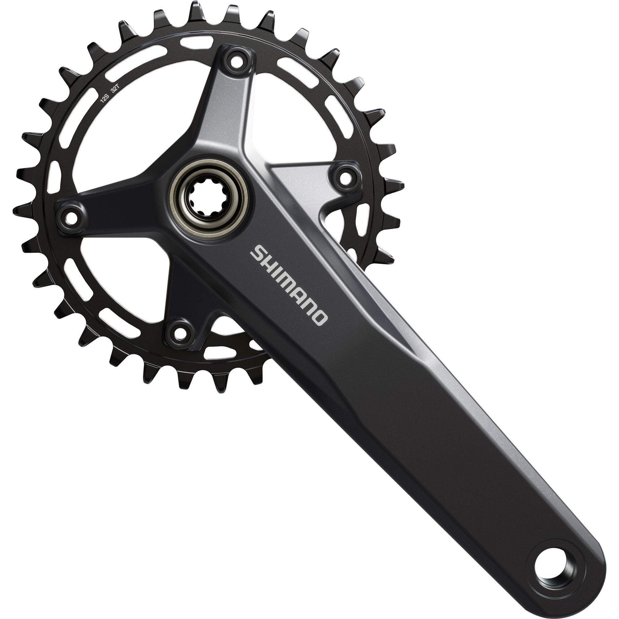 Shimano Deore FC-MT520 Deore chainset; 12-speed; 165 mm; 55 mm chainline; 32T