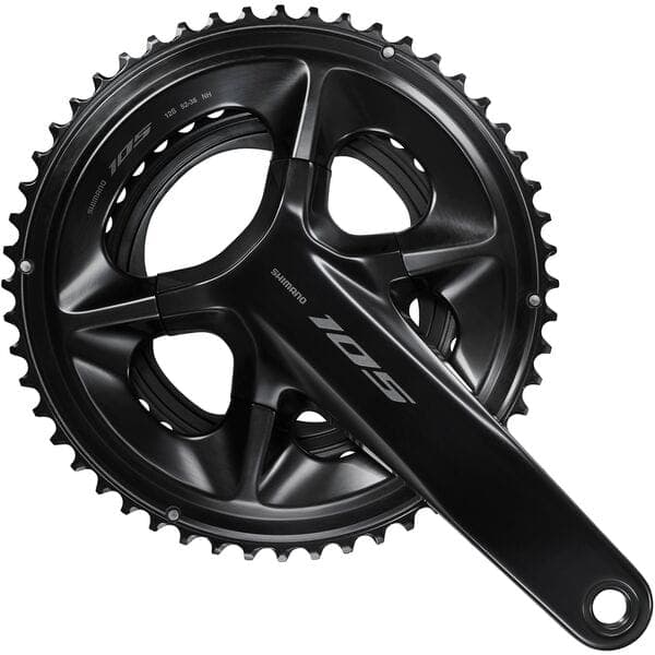 Shimano 105 FC-R7100 double 12-speed chainset, HollowTech II