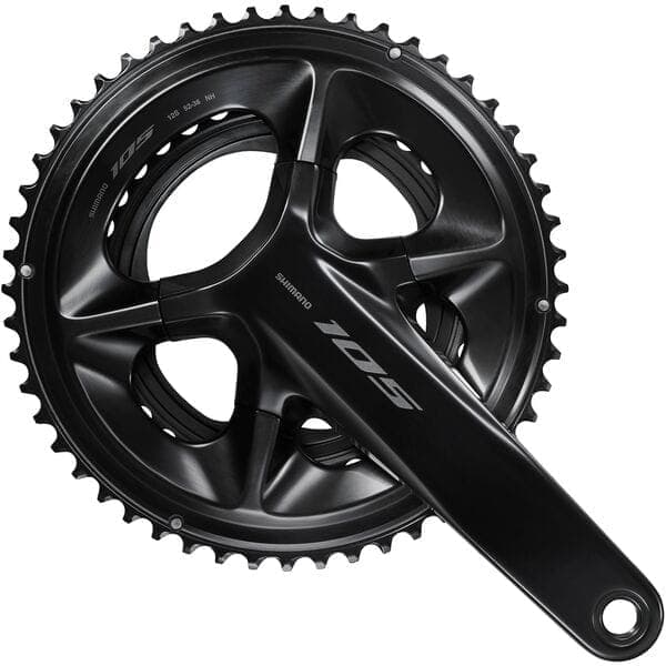 Shimano 105 FC-R7100 double 12-speed chainset, HollowTech II