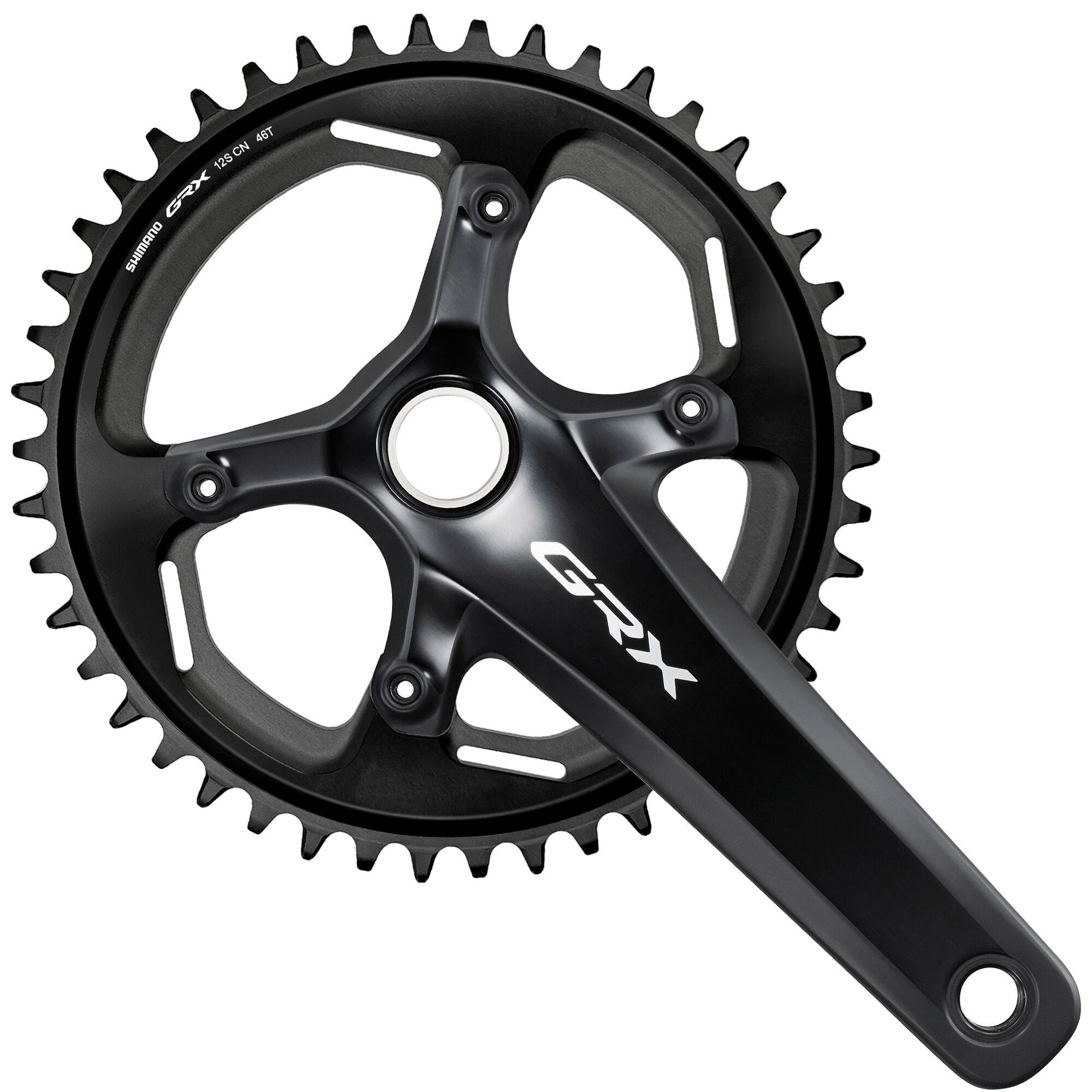 Shimano GRX FC-RX820 GRX chainset 46T; single; 12-speed; Hollowtech II; 175mm