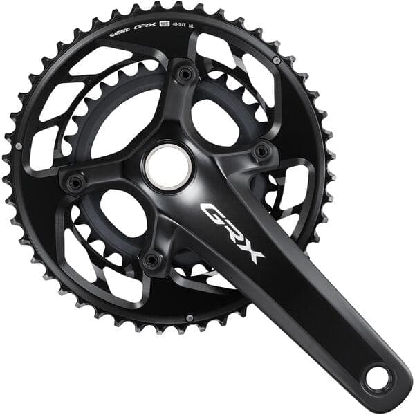 Load image into Gallery viewer, Shimano GRX FC-RX820 Chainset 48 / 31 - Double - 12-Speed - Hollowtech II - 170mm
