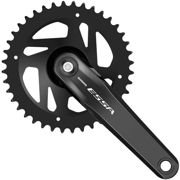 Shimano ESSA FC-U2000 Essa chainset 40T, 8-speed, black, 175mm, without chainguard