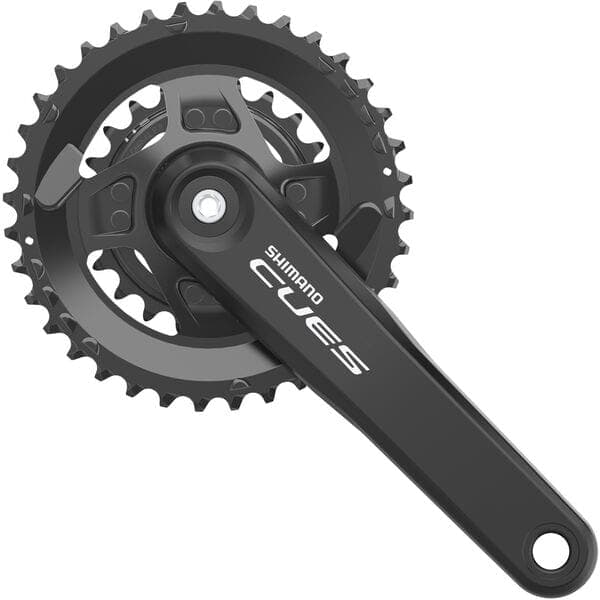 Shimano CUES FC-U4010 2 piece design chainset, for 9/10/11-speed, 36/22T, Boost