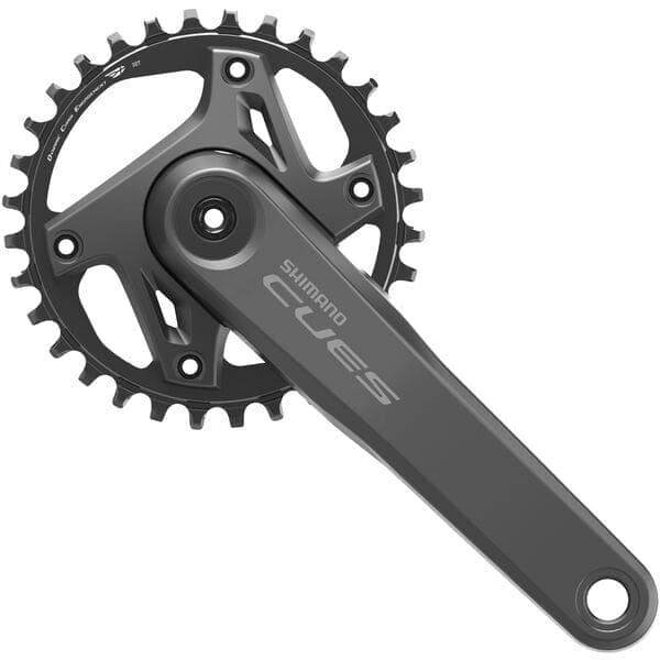 Shimano CUES FC-U6000-1 CUES 2 piece design chainset, for 9/10/11-speed, 55mm C/L, 175mm, 32T