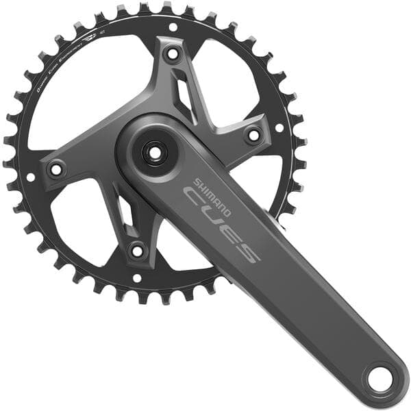 Shimano CUES FC-U6000 2 piece design chainset, for 9/10/11-speed
