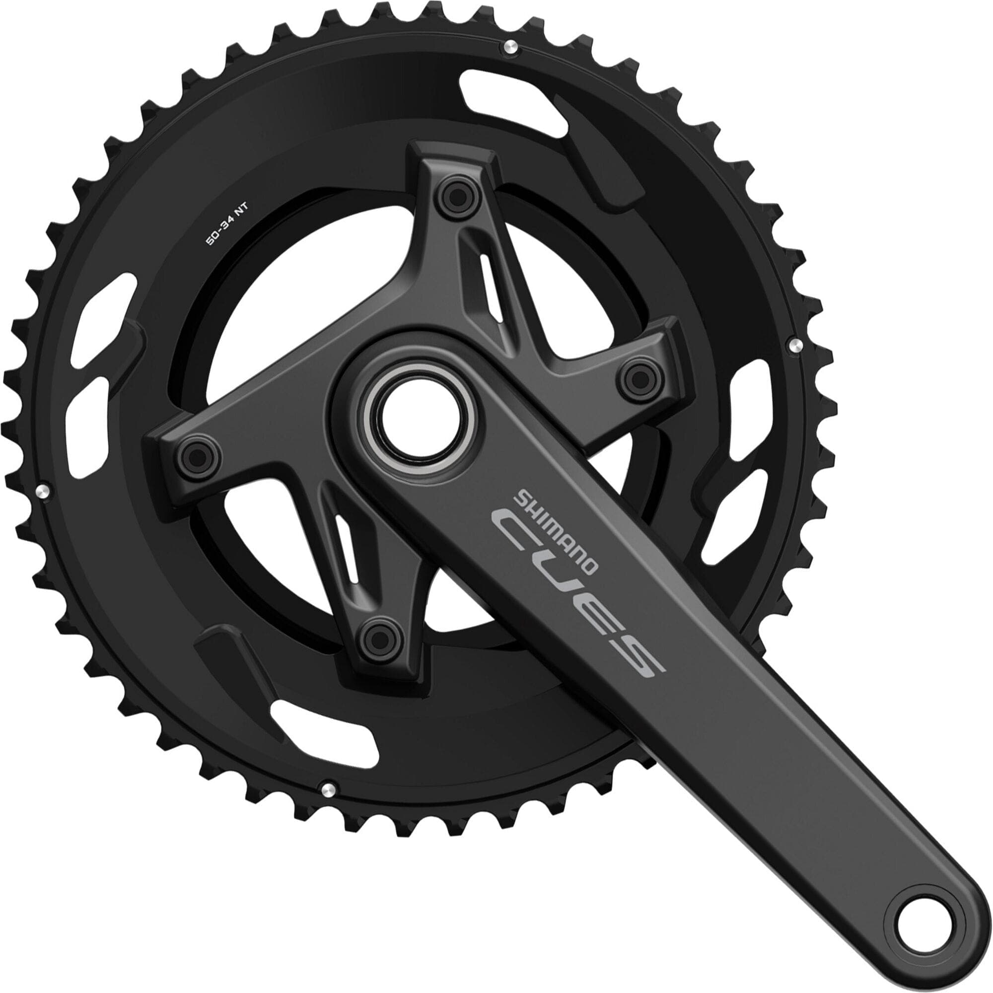 Shimano CUES FC-U6030-2 CUES 2 piece design chainset, for 9/10-speed, 170mm, 50-34T