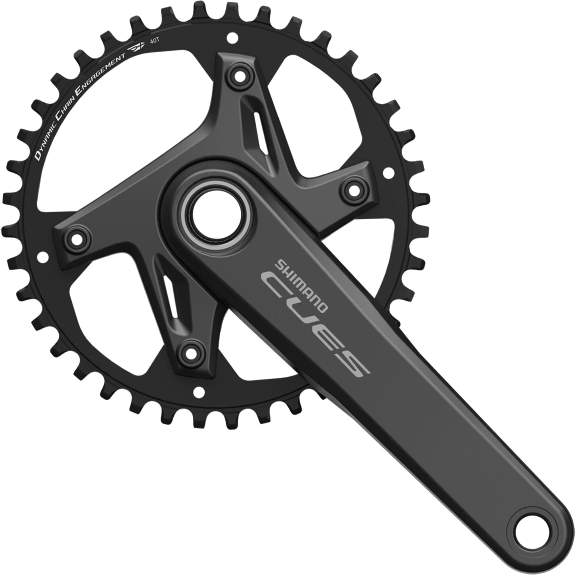 Shimano CUES FC-U6040-1 CUES 2 HollowTech II chainset, for 9/10/11-speed, 172.5mm, 40T