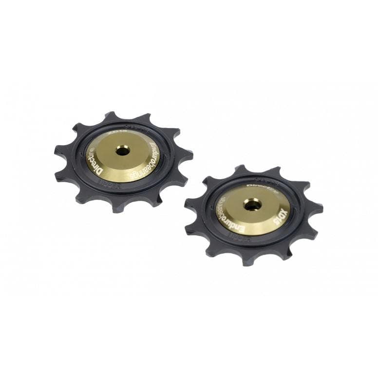 Enduro Bearings XD15 Direct Line Pulley Wheels for Shimano Dura Ace 12sp - Black/Green -