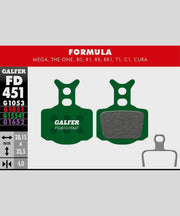 Galfer Pro Bike Disc Brake Pad - Formula - Mega / The One / R1 / R0 / RX / CURA
