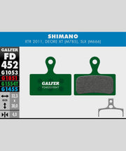 Galfer Pro Bike Disc Brake Pad - Shimano - XTR 2011 / Deore XT M785 / SLX M666