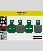 Galfer Pro Bike Disc Brake Pad - Magura - MT5 / MT7