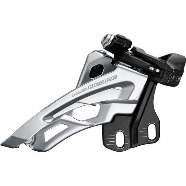 Shimano Deore M6000-E triple front derailleur, side swing, front pull