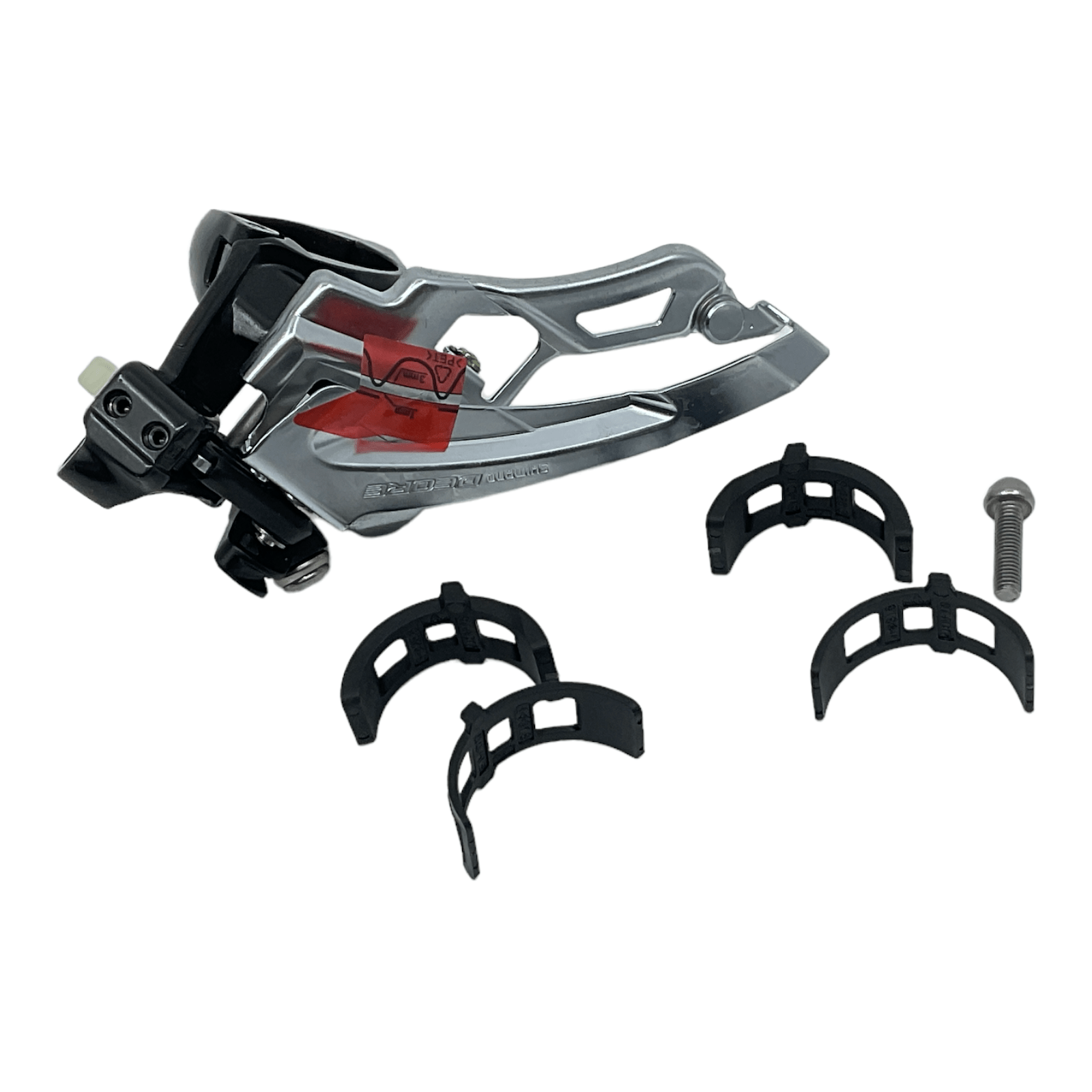 Shimano Deore M6000-E triple front derailleur, side swing, front pull