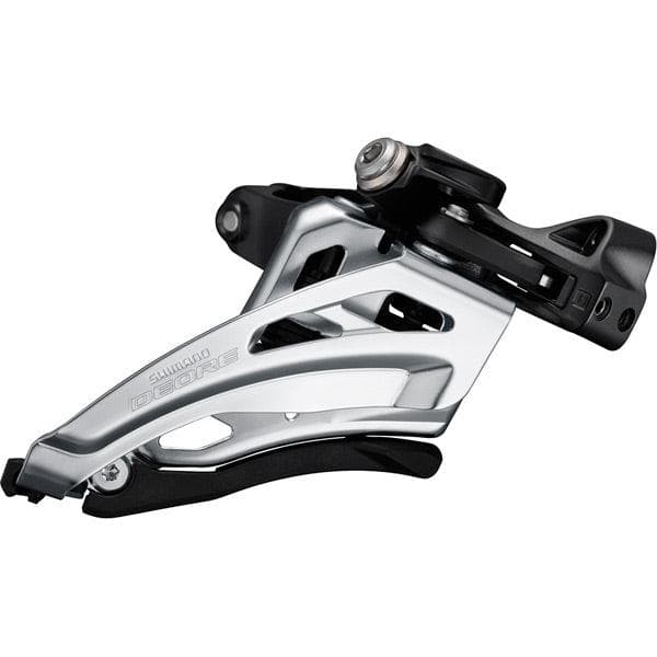 Load image into Gallery viewer, Shimano Deore Deore M6000-M triple front derailleur; mid clamp; side swing; front pull
