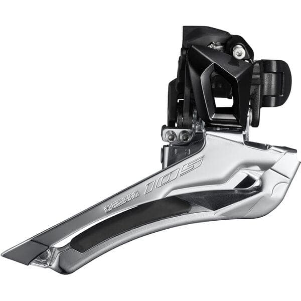 Load image into Gallery viewer, Shimano 105 FD-R7000 105 11-speed toggle front derailleur; double 28.6 / 31.8 mm; black
